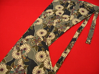 義若オリジナル股引き よろけ縞に菊